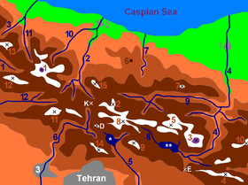 Image illustrative de l’article Chalus (fleuve)