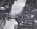 De dubbele klapbrug in 1910