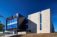 School of Medicine at ARU Chelmsford was inaugurated by HRH Prince Edward, Duke of Kent. Anglia Ruskin University Chelmsford Medical Building.jpg