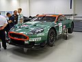 Aston Martin DBR9 de la American Le Mans Series 2006.