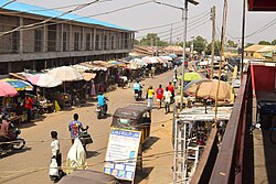 A street in Barnawa market
