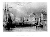 19世紀初頭、港からの眺め