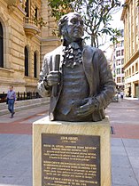 Monumento a John Adams, padre de la independencia de Estados Unidos