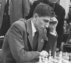 Bobby Fischer à Leipzig en 1960
