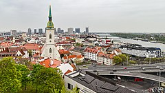 La Ciudad Vieja desde la colina del castillo.