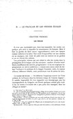 link=[Histoire de la langue française, des origines à 1900/tome 7/livre II/B. Le Français et les petites écoles