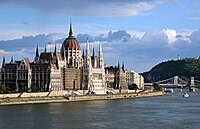 Országház, das Parlament in Budapest.