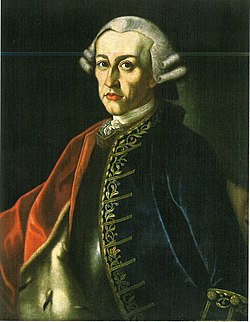 Граф Кристиан Фридрих Карл фон Кастел-Ремлинген ок. 1770