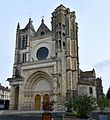 De collegiale Notre-Dame-et-Saint-Loup te Montereau-Fault-Yonne