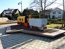 Usa ka Locomotive Monumento sa SchœNEck