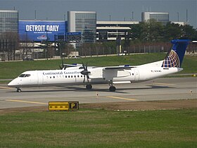 Un Bombardier Dash 8 similaire à celui qui s'est écrasé