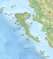 Corfu topographic map-fr.svg