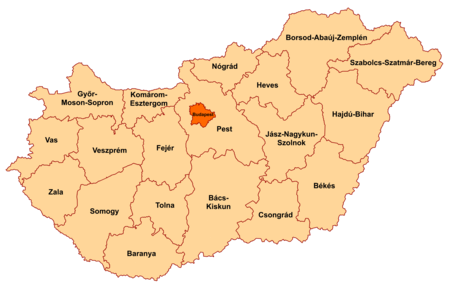 Wilayah di Hungary
