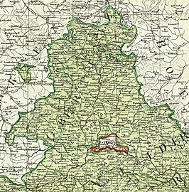 Het vorstendom Regensburg en 1807