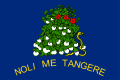 Reverse of the 1861 flag of Alabama
