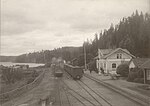 Forsaströms järnvägsstation, 1902.