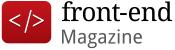 Front-end Magazine Logo