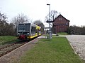 LVT/S der Burgenlandbahn am Haltepunkt Großgräfendorf
