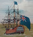 Az HMS Victory 1790 előtt.