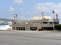 Das 1998 errichtete neue Terminal des Flughafens Haifa