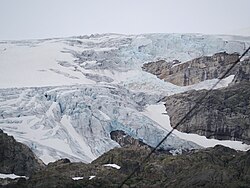 Il ghiacciaio Folgafonna