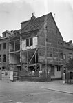 Gebombardeerd huis hoek Pastoorstraat, 1941