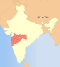 Vignette pour Liste des districts du Maharashtra