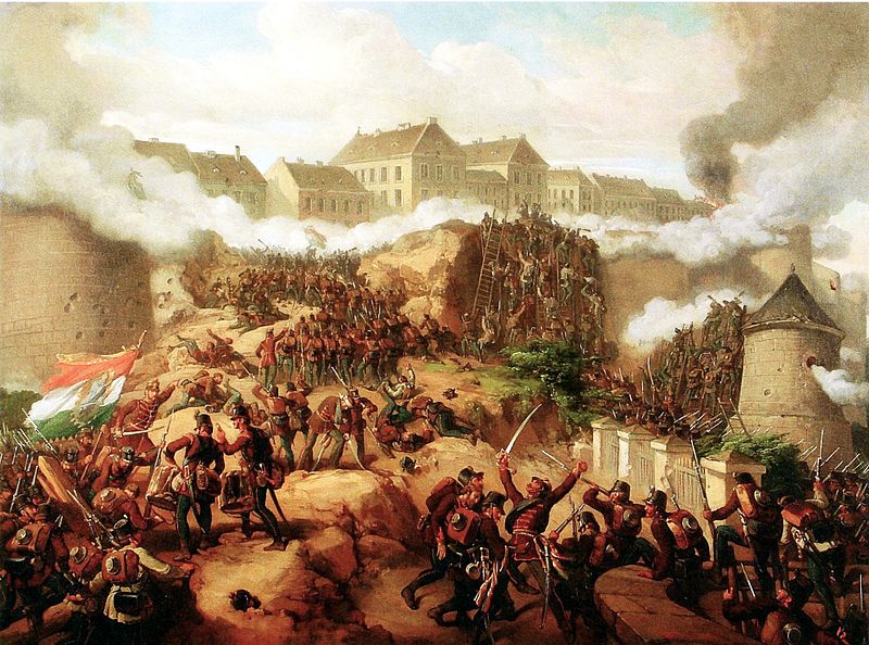 Battle of Buda, May 1849, by Mór Than. 