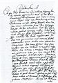 The protocol from the trial with Juraj Jánošík. Jánošík is called here "agili Georgius Janošík Tyarchoviensis latronum et praedorum antesignatus" - cautious (or agile) Juro Jánošík from the Terchová, the chief of the thieves and outlaws.