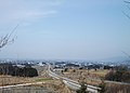 View from Jōhana Service Area facing north