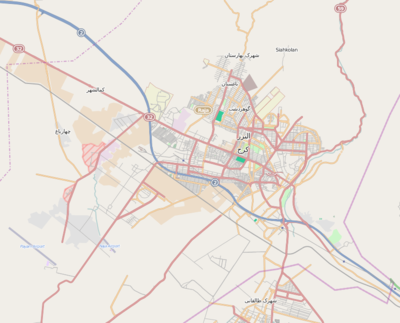 Lokacijska karta Karadža