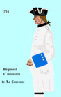 régiment de La Couronne de 1734 à 1757