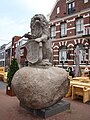 Głaz z lwem na rynku w Lichtenvoorde