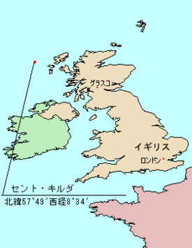 セント・キルダの位置