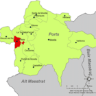 Расположение муниципалитета Ла-Мата-де-Морелья на карте провинции