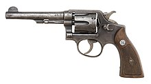 Smith & Wesson M&P in .38 Special produced in 1899 M&Prevolver.jpg
