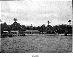 Malela waterfront on the Atlantic coast c. 1910