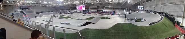 Nacia Indoor BM Arena ĉe la 2013-datita UCI BM Supercross World Cup