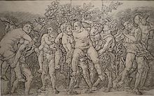 Bacchanaal met Silenus, voor 1481, 29,9 × 41,7 cm