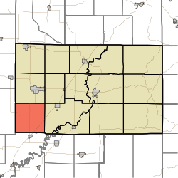 Location in Greene County