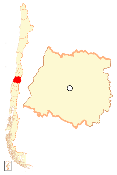 Localização da Maule (região)