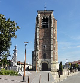 Kerk Saintt-Sulpice en oorlogsmonument