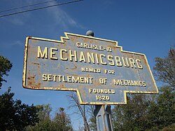 Official logo of Mechanicsburg, Pennsylvania