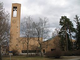 Nedertorneå kyrka i maj 2007.