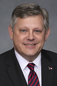 Official portrait of Mike Woodard as North Carolina state senator