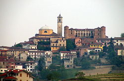 Skyline of Montegrosso d'Asti