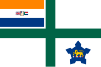 Naval Ensign of South Africa from 1981-1994.