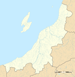 1964年新潟地震在新潟縣的位置