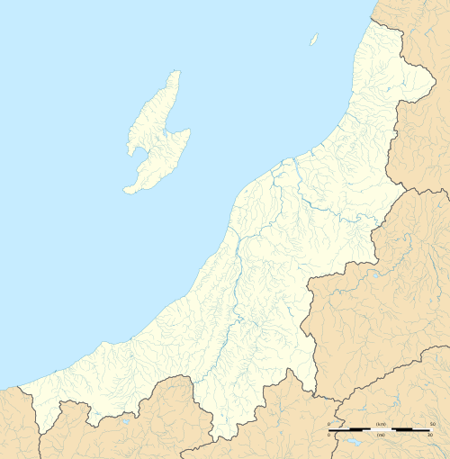能登半島地震 (2024年)の位置（新潟県内）