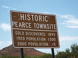 Historic Pearce Townsite